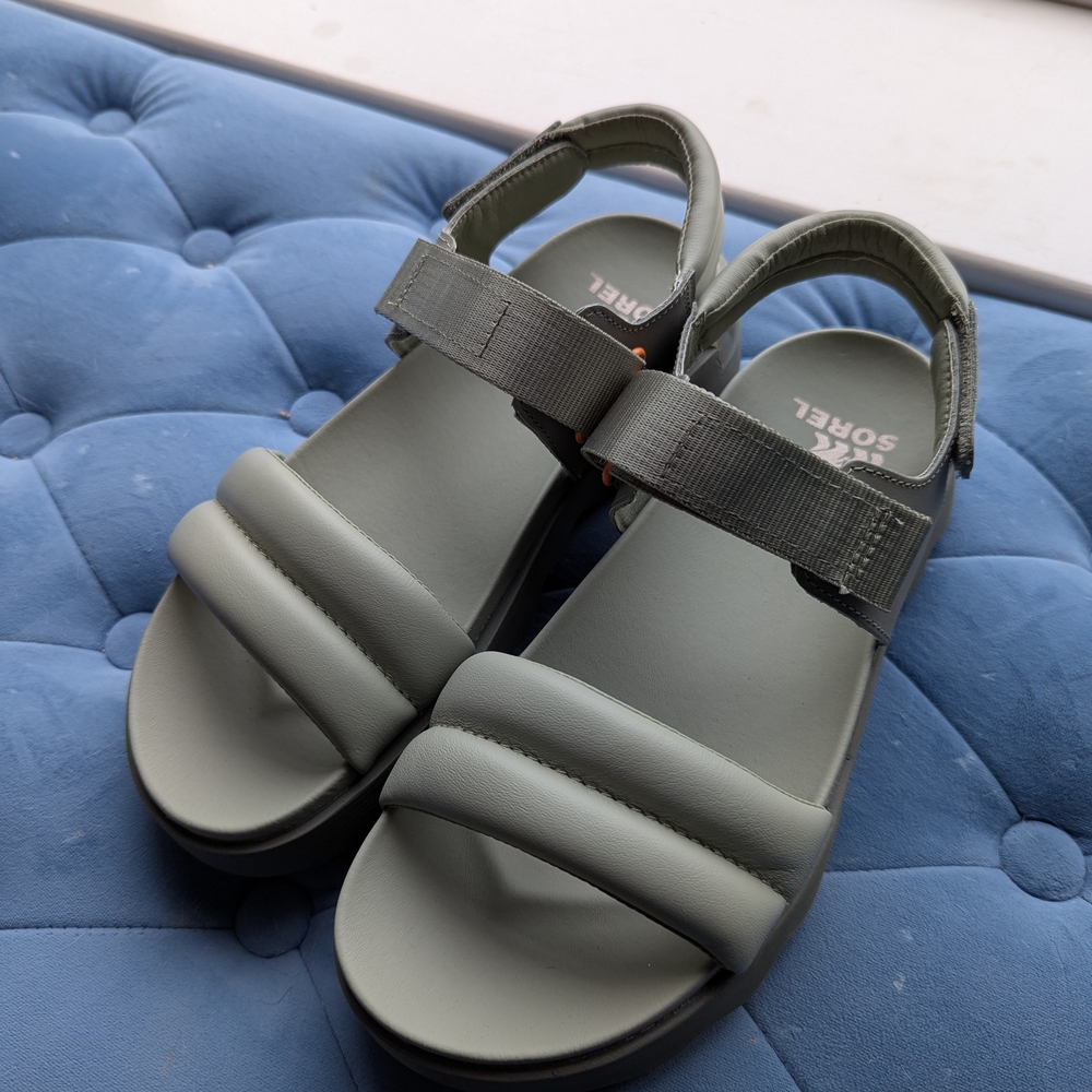 Women's Green Sandals